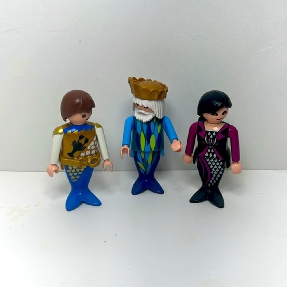 Vintage geobra mermaid sea bundle of 3